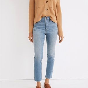 Madewell Stovepipe Jeans in Euclid Wash